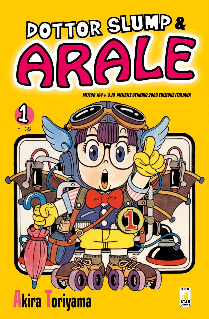 Otaku Gallery  / Anime e Manga / Dottor Slump e Arale / Cover Manga / Cover Italy / cop01.jpg